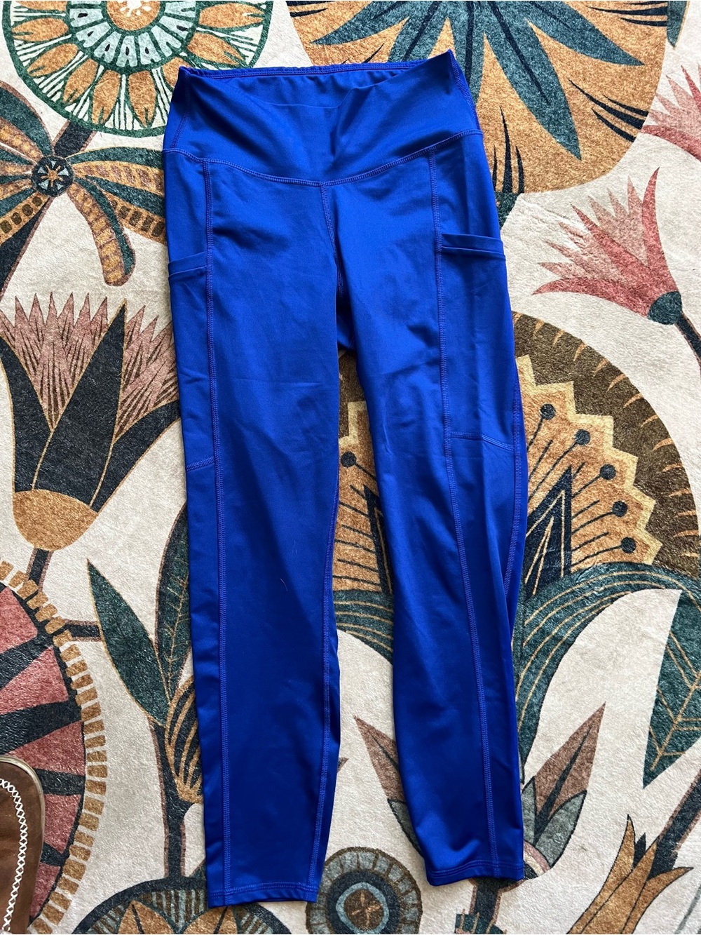 Fabletics Royal Blue High-Rise Workout Leggings